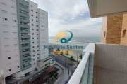 Apartamento em Mongaguá, bairro Vila Atlântica, 2 dormitórios sendo 1 suíte com vista para o mar, Residencial frente ao mar, lazer completo com piscinas.