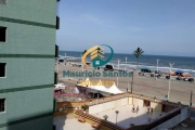 Apartamento em Mongaguá, bairro Centro, 2 dormitórios sendo 1 suíte, sacadas com vista para o mar, Residencial frente ao mar, lazer salão de festas com espaço Grill na cobertura.