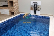 Casa em Mongaguá, bairro Santa Eugênia, nova com 2 dormitórios sendo 1 suíte, piscina com cascata e churrasqueira privativas para o seu lazer!!