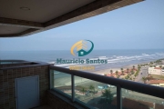 Apartamento alto padrão em Mongaguá, bairro Vera Cruz, 2 dormitórios sendo 1 suíte, terraço gourmet com vista para o mar, 1 vaga garagem, Residencial frente ao mar e com lazer completo com piscina de 