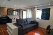 Apartamento com 3 dormitórios para alugar, 114 m² por R$ 5.209,31/mês - Jardim - Santo André/SP