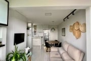 Apartamento em Ponta Negra. Sala, 2 quartos (1suíte), lazer, lindo com mobilias.