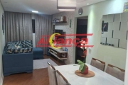 Vende Apartamento Cidade Jardim Cumbica, 60 m2 , 1 vaga coberta e c/ elevador