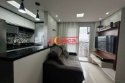 Lindo Apartamento MOBILIADO de 57m² com 3 Dormitórios sendo 1 suíte, sacada e 1 vaga