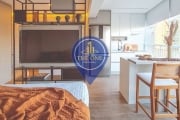 Apartamento de 35m² à venda em Pinheiros, São Paulo, SP com 1 dormitório, 1 banheiro, 1 vaga de gar