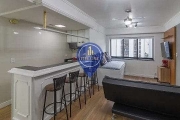 Apartamento MOBILIADO, com 45m², à venda, Jardim Paulista, São Paulo, SP