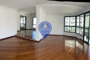 Apartamento de 221m² para locação e venda, com 3 Suítes, churrasqueira, 3 Vagas. Localizado em Moem