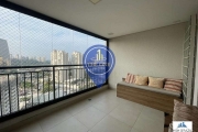 Apartamento de 68m² com terraço Gourmet para locação, Santo Amaro, São Paulo, SP. com 2 Dormitórios