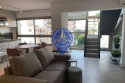 Apartamento DUPLEX, mobiliado com 85m², para locação, localizado no Jardim Paulista, São Paulo, SP