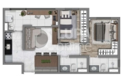 APARTAMENTO COM 2 QUARTOS PARA VENDA, VILA MARIA BAIXA, SÃO PAULO