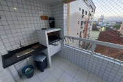 Apartamento com 2 dorms, 1 suíte na Guilhermina, Praia Grande