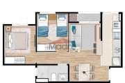 Apartamento com 2 quartos à venda na Rua Monsenhor Ivo Zanlorenzi, 5145, Ecoville, Curitiba