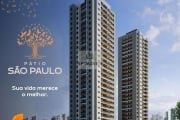 Belíssimo apartamento de 65,7m², 2 dormitórios, 1suíte, edifício Pátio São Paulo