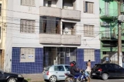 Vende apartamento na rua da Azenha, de frente com 2 quartos, living para 2 ambientes, banheiro social, ampla cozinha montada com armários fíxos e bancada.  Um terraço com 3,60 mts parte dele coberto, 