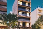 apartamentos 1 ou 2 suítes com 93,7m² privativos, todos os apartamentos com 8,6m² de sacada, esquadrias amplas nas principais áreas do apartamento. Pé direito livre com laje plana sem vigas aparentes,