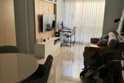 Apartamento, 2 dormitórios sendo 1 suíte com 62,33 m², semi-mobiliado, cozinha americana, living 2 ambientes, área de serviço, sacada integrada com churrasqueira, 1 vaga coberta escriturada, infra com