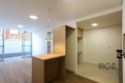 Apartamento em Porto Alegre no Bairro Petrópolis, de 1 quarto, GARDEN , semi mobiliado&lt;BR&gt;&lt;BR&gt;Apartamento 1 dormitório ,  garden, semi mobiliado , 1 banheiros, com sala de estar, jantar e 