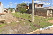 Terreno com 40m de frente no bairro Mathias velho, mede 600m² de área superficial.&lt;BR&gt;Todo gradeado na frente, possui calçamento em PAVS até a casa mista ao fundo do terreno que foi afetada pela