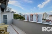 Excelente cobertura com 4 dormitórios, sendo 1 suíte. &lt;BR&gt;&lt;BR&gt;Área com churrasqueira, banheiro social, lavabo, terraço, sacada com tela, elevador e 1 vaga de garagem coberta e escriturada,