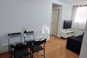 Apartamento mobiliado à venda, 43m², 2 dormitórios, no bairro Vila Augusta, Condomínio Spazio Santa Barbara, Guarulhos/SP