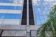 Vende sala comercial Edifício Antares Center no bairro Auxiliadora , de  frente para a Av. Carlos Gomes esquina com a Rua  Campos Sales .São 45,28m² privativos, com forro em gesso ,luminárias ,ar cond