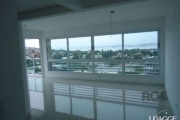 Excelente apartamento, novo, ultimo andar, vista panorâmica, 02 dormitórios, sala, cozinha americana, gás central, suíte, garagem privativa dupla, elevador, sacada com churrasqueira, piso porcelanato,