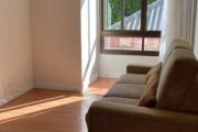 Ótimo apartamento, 70,40 m2, semi mobiliado, 2 dormitórios com armários embutidos, Living para dois ambientes, cozinha, dependência de empregada, área de serviço, banheiro social e auxiliar com ventil