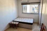 Apartamento JK semi mobiliado no bairro Rio Branco, Porto Alegre/RS&lt;BR&gt;&lt;BR&gt;JK funcional e aconchegante, integrando dormitório e sala em um ambiente prático e bem distribuído. Conta com coz