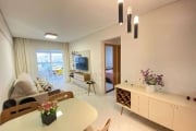 Apartamento semi-mobiliado com 2 quartos à venda  em Praia Grande!