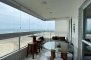 Apartamento com 1 quarto FRENTE MAR à venda, 50 m² por R$ 488.000 - Caiçara - Praia Grande/SP