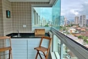 Apartamento com 2 dormitórios à venda, 69 m² por R$ 560.000 - Canto do Forte - Praia Grande/SP