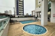 Apartamento com 1 dormitório à venda, 44 m² por R$ 350.000 - Vila Guilhermina - Praia Grande/SP