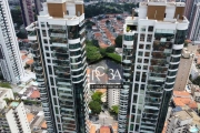 Apartamento a venda no jardim Anália Franco com 335 m², 4 suítes, sacada gourmet, 5 vagas