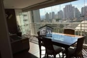 Apartamento com varanda gourmet , 3 dormitórios à venda, 100 m² por R$ 1.170.000 - Tatuapé - São Paulo/SP