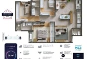 Apartamento com 3 dormitórios à venda, 76 m² por R$ 708.000,00 - Parque Industrial - São José dos Campos/SP