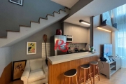 Flat à venda, 69 m² por R$ 750.000,00 - Gonzaga - Santos/SP