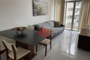 Apartamento com 1 dormitório, 60 m² - venda por R$ 550.000,00 ou aluguel por R$ 3.900,00/mês - Boqueirão - Santos/SP