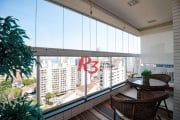 Apartamento com 1 dormitório à venda, 52 m² por R$ 870.000,00 - Embaré - Santos/SP