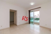 Apartamento com 1 dormitório para alugar, 53 m² por R$ 3.900,00/mês - José Menino - Santos/SP