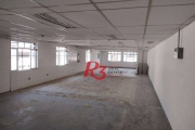 Sala para alugar, 280 m² por R$ 3.300,00/mês - Macuco - Santos/SP