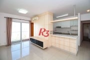 Apartamento com 2 dormitórios para alugar, 73 m² por R$ 5.500,00/mês - Pompéia - Santos/SP