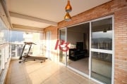 Apartamento à venda, 109 m² por R$ 1.542.000,00 - Gonzaga - Santos/SP