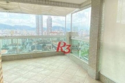 Apartamento Garden com 3 dormitórios à venda, 140 m² por R$ 1.595.000,00 - Pompéia - Santos/SP