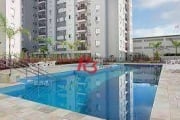 Apartamento com 3 dormitórios à venda, 64 m² por R$ 415.000,00 - Castelo - Santos/SP