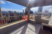 Apartamento com 2 dormitórios à venda, 95 m² por R$ 650.000,00 - José Menino - Santos/SP