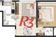 Apartamento à venda, 52 m² por R$ 584.100,00 - Aparecida - Santos/SP