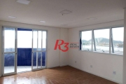 Sala para alugar, 38 m² por R$ 3.200,00/mês - Ponta da Praia - Santos/SP