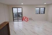 Conjunto para alugar, 53 m² por R$ 2.500,00/mês - Valongo - Santos/SP