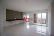 Apartamento com 3 dormitórios à venda, 87 m² por R$ 688.040,00 - Aparecida - Santos/SP