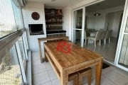 Apartamento com 2 dormitórios à venda, 111 m² por R$ 959.000,00 - Ponta da Praia - Santos/SP